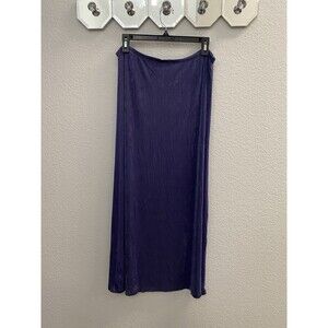 Chico's Travelers Slinky Midi Skirt Purple Size 1 / Medium / 8